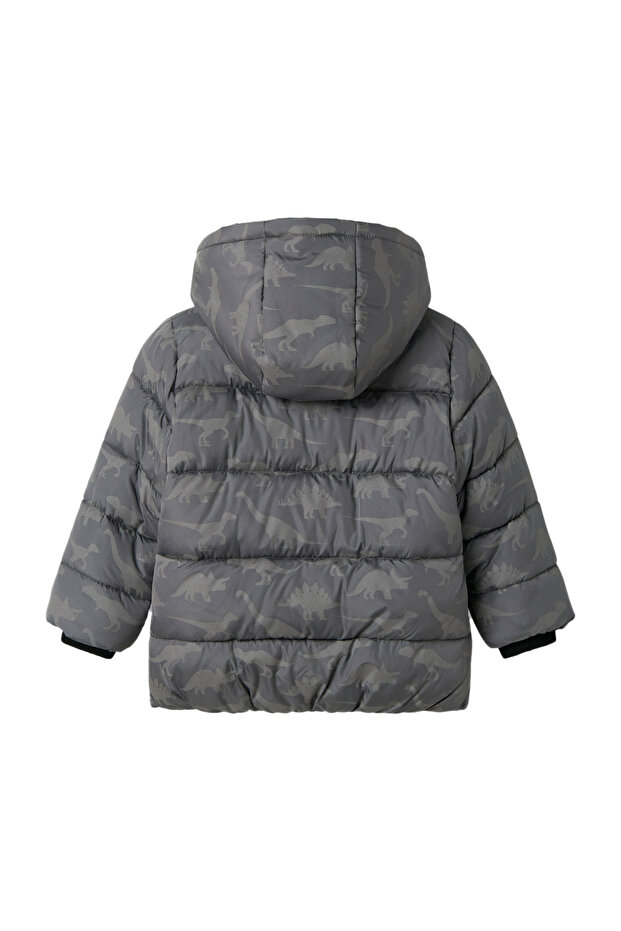 NMMMOSAN PUFFER JACKET RE GRI Erkek Çocuk Mont - 3