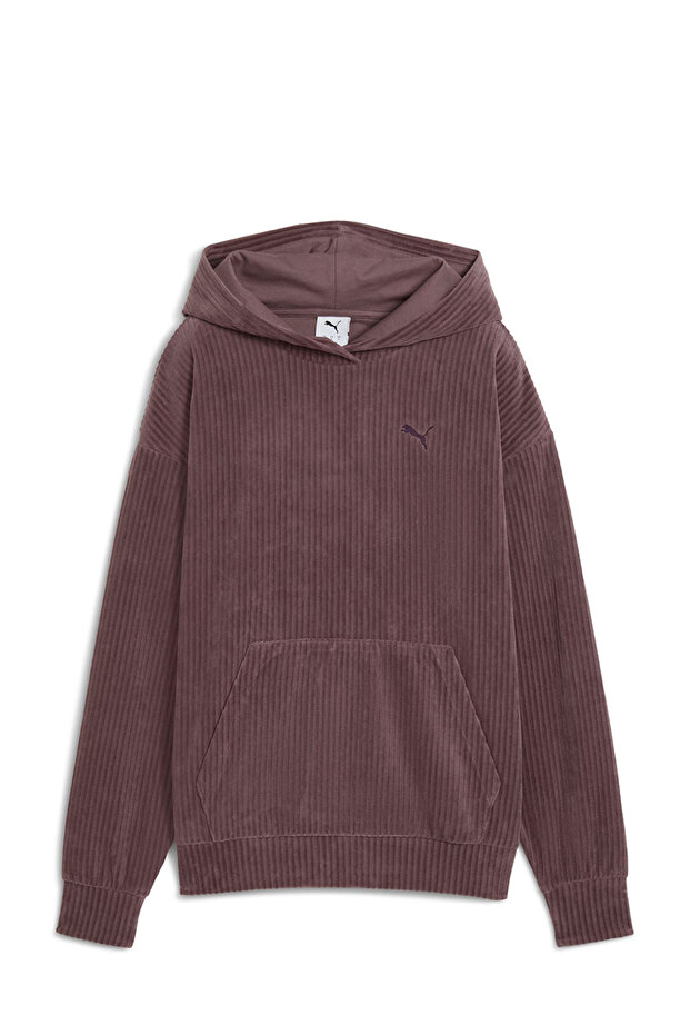 Ess Elevated Comfort Velo Brown Women's Sweatshirt