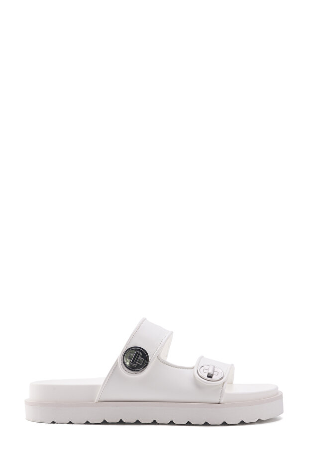 İncı Lossey 4Fx White Women's Slippers