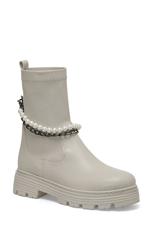 BRIYA 3PR Bej Kadın Bot - 2