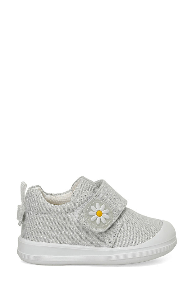 Conhı.I5Fx Silver Girl's Casual Shoes