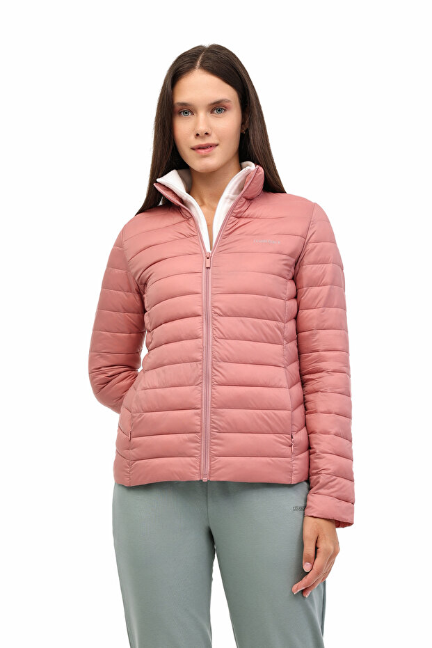 Wb Padded 1Sn28 5Pr Terracota Women's Coat