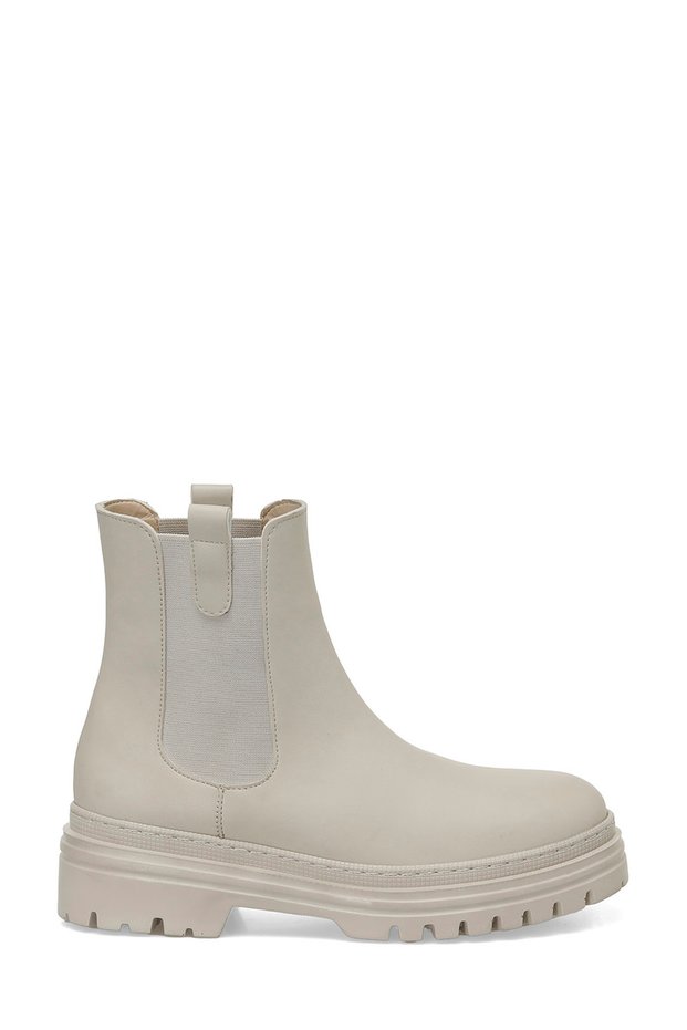 Trx24K-726 4Pr Beige Women's Chelsea Boots