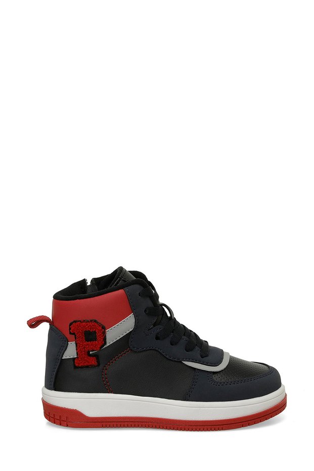 Patch.P4Pr Navy Blue Boy's High Sneaker