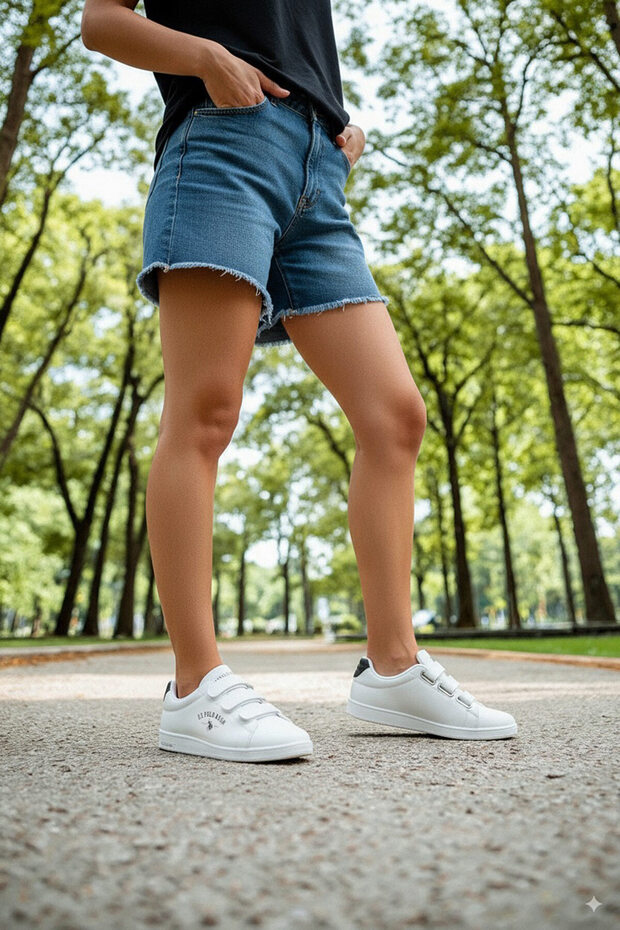 SINGER 5PR Beyaz Kadın Sneaker - 2