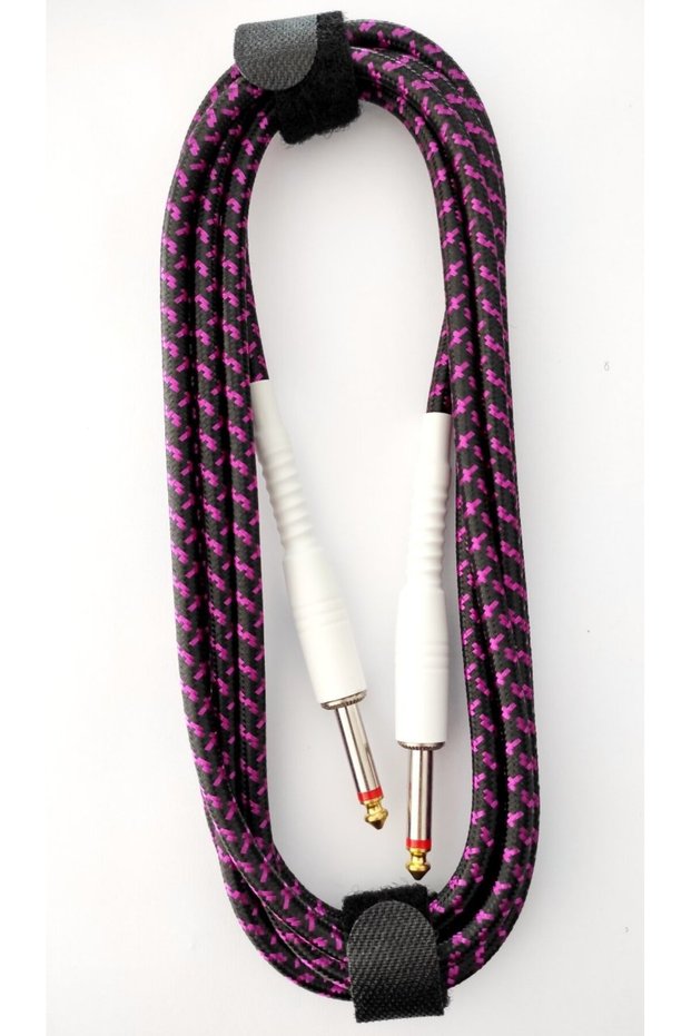 Lmhk03-Upb Guitar Cable Instrument Cable 3 Meters Iron Cable Braided