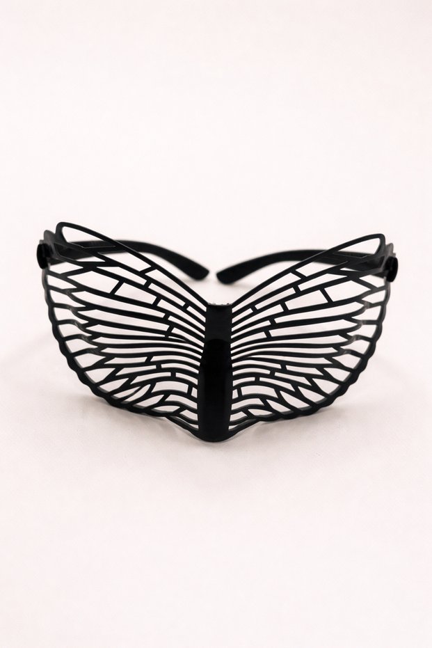 Butterfly Glasses Black