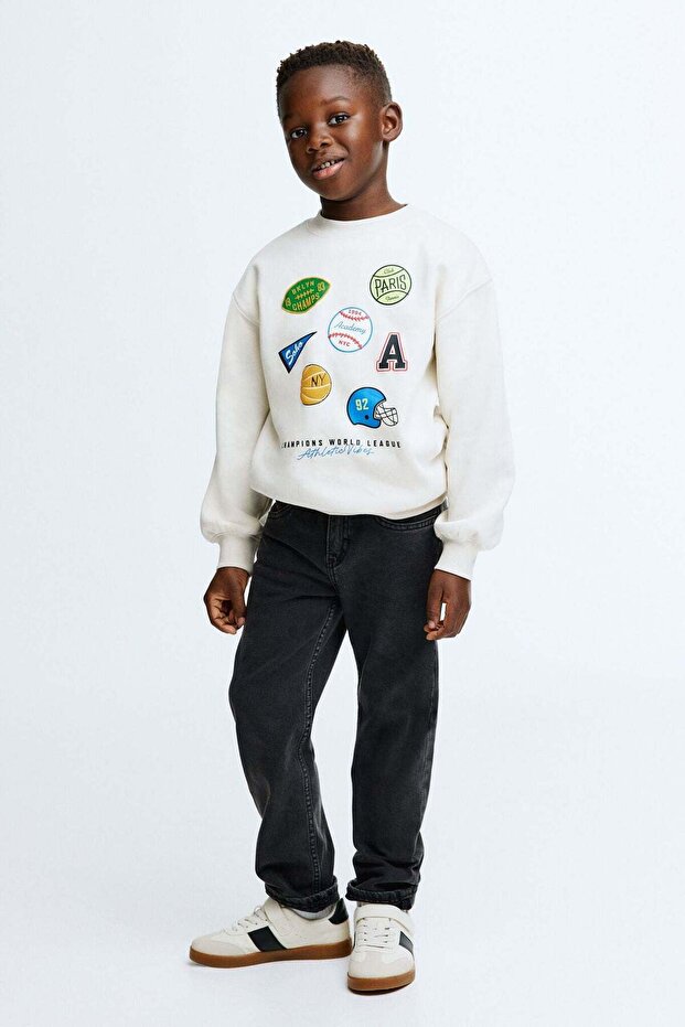 Printed sweatshirt - 3