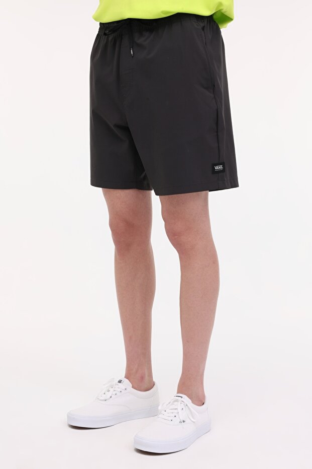 Elastic Waist Vanphibian- Anthracite Men's Swim Shorts
