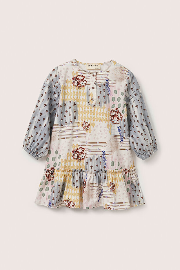 فستان نولا باتش منقوش - 5