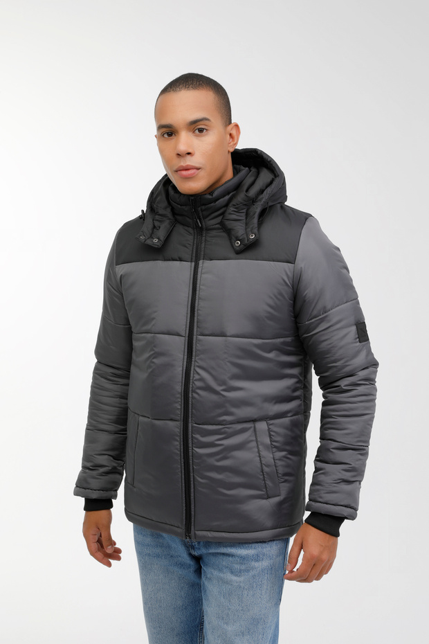 ML ARNY-C COAT 3PR معطف قصير للرجال باللون الرمادي