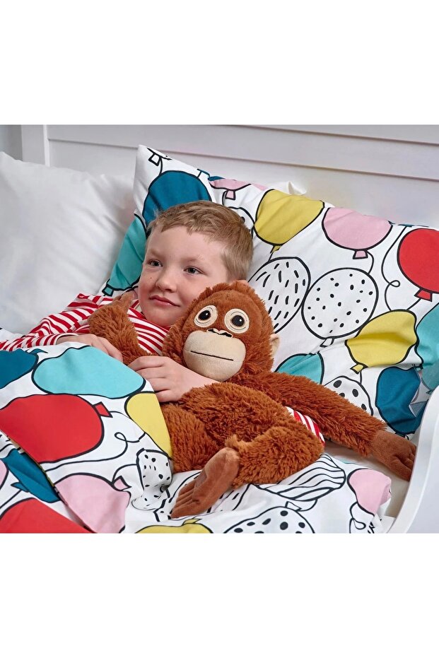 Zimomo maymun 40 cm dev beyaz renk - 3