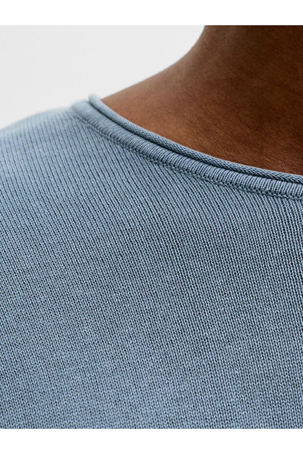 Strickpullover Einfarbig Strickpullover - 6
