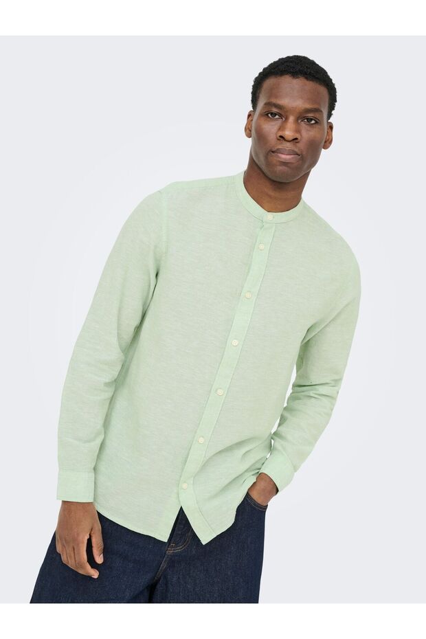 Hemd ONSCAIDEN Leinen Hemd - 6