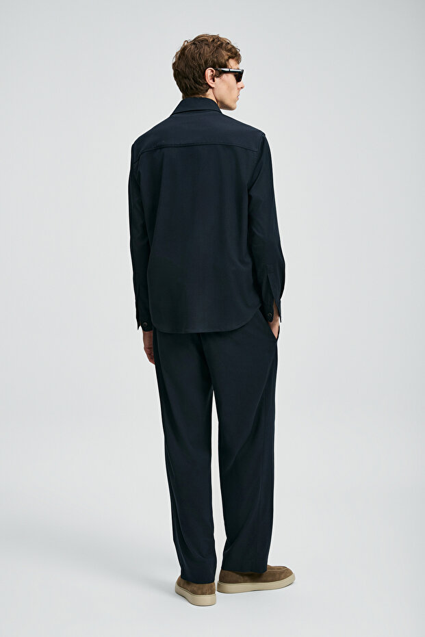 Lord Erkek Basic Gömlek Regular Fit Lacivert - 6