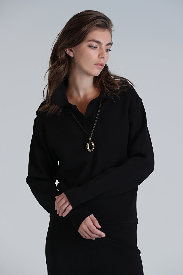 Pulover de damă Conventry negru - 3