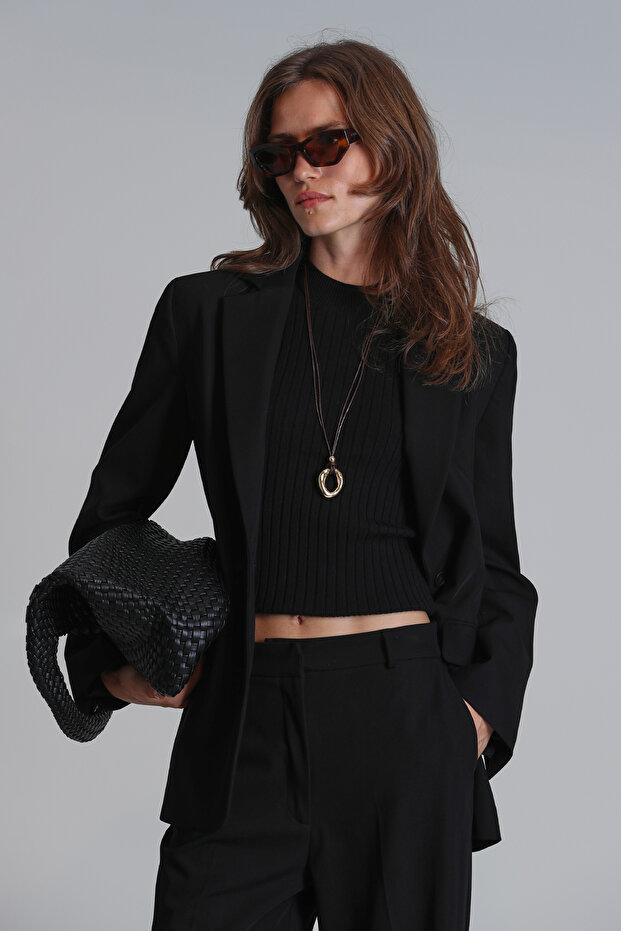 Sheldon Kadın Ceket Siyah - 5