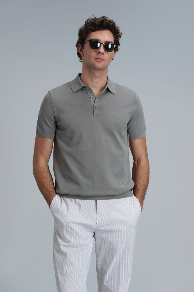 Pulover pentru bărbați Pulls verde deschis - 1