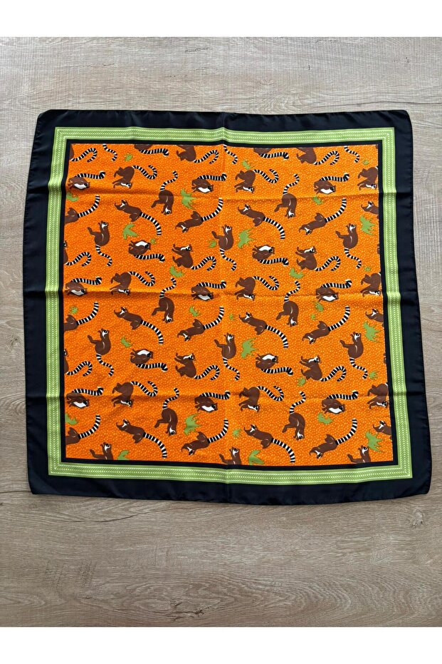 DESENLİ FULAR(70X70cm) - 2