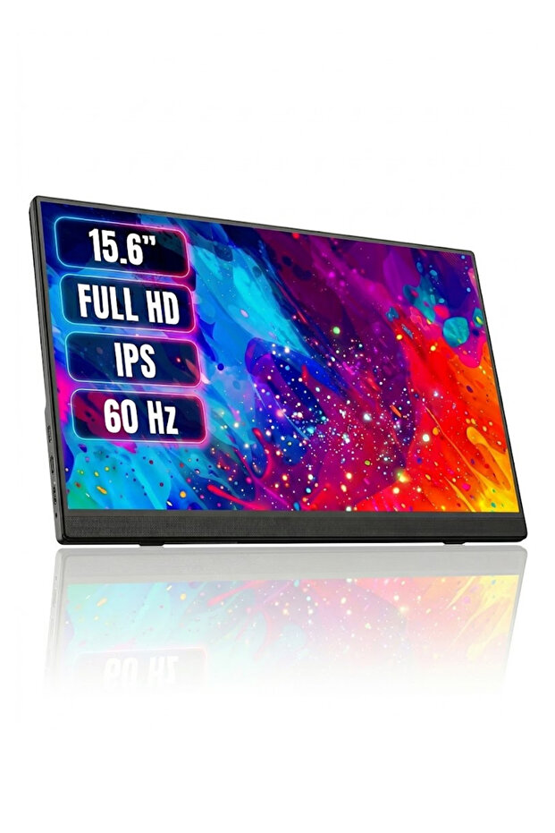 ULTRAX 15.6" Full Hd 60hz Ips Type-c Taşınabilir Monitör