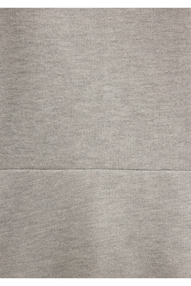 Hooded Gray Basic Sweatshirt 1S10186-83096 - 8