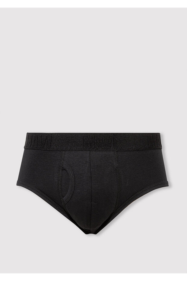 Siyah Basic Slip Boxer 092445-900 - 1