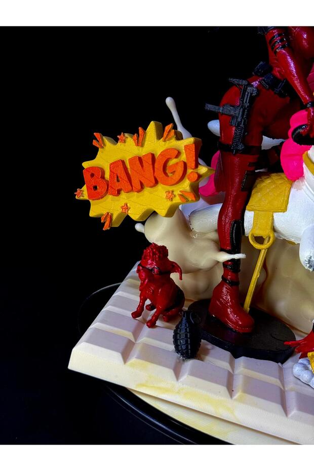 Ladypool Deadpool Figür 23 Cm - 7