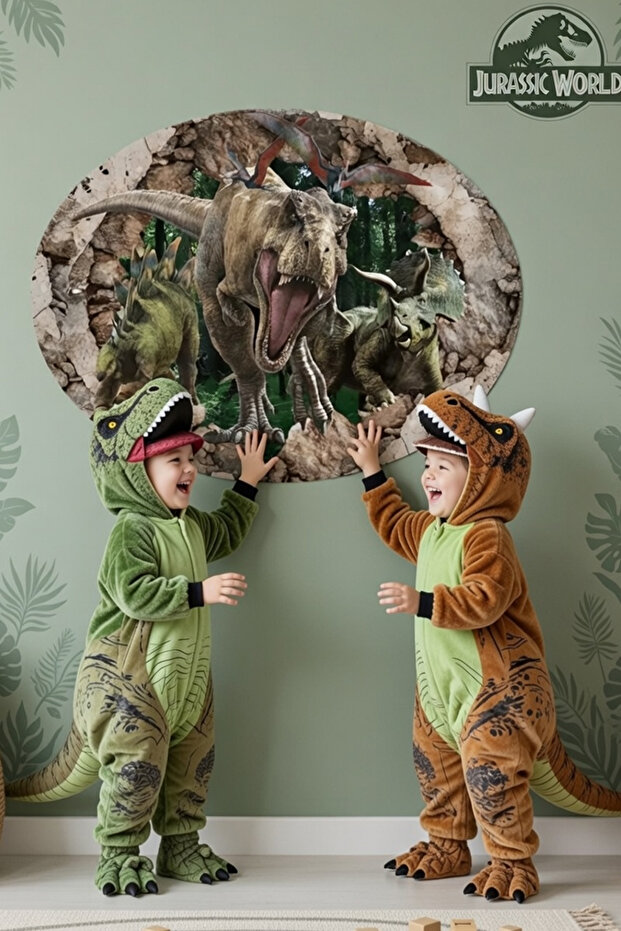 Dinosaur World Jurassic World Kids Room Wall Sticker