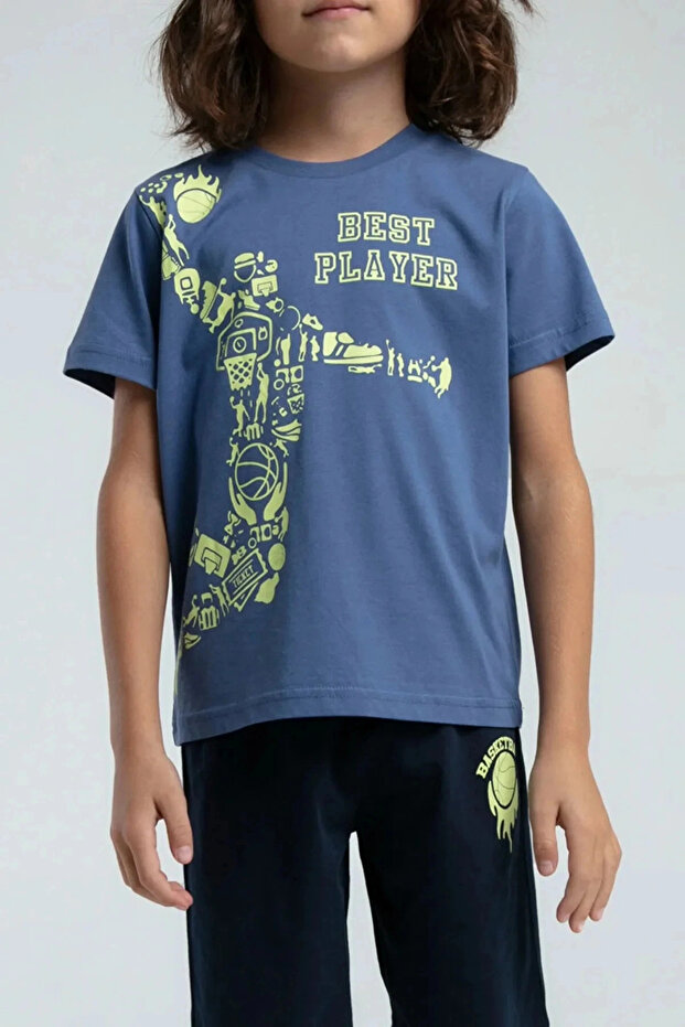 DEČAČKI BERMUDSKI SET - OCEAN - 4