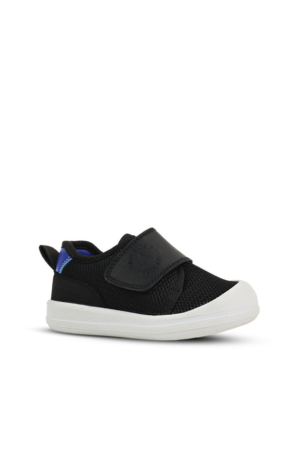 Hugo Air Mesh and Leather Detailed Baby Boy Shoes Black