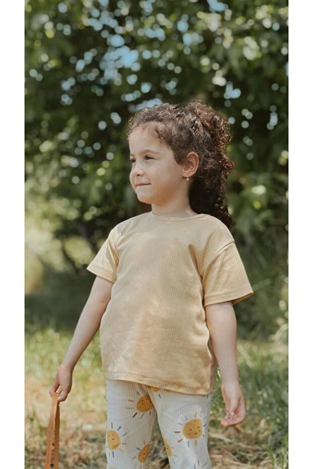 Basic Fitilli T-Shırt 1-5 Yaş Sundres - 1