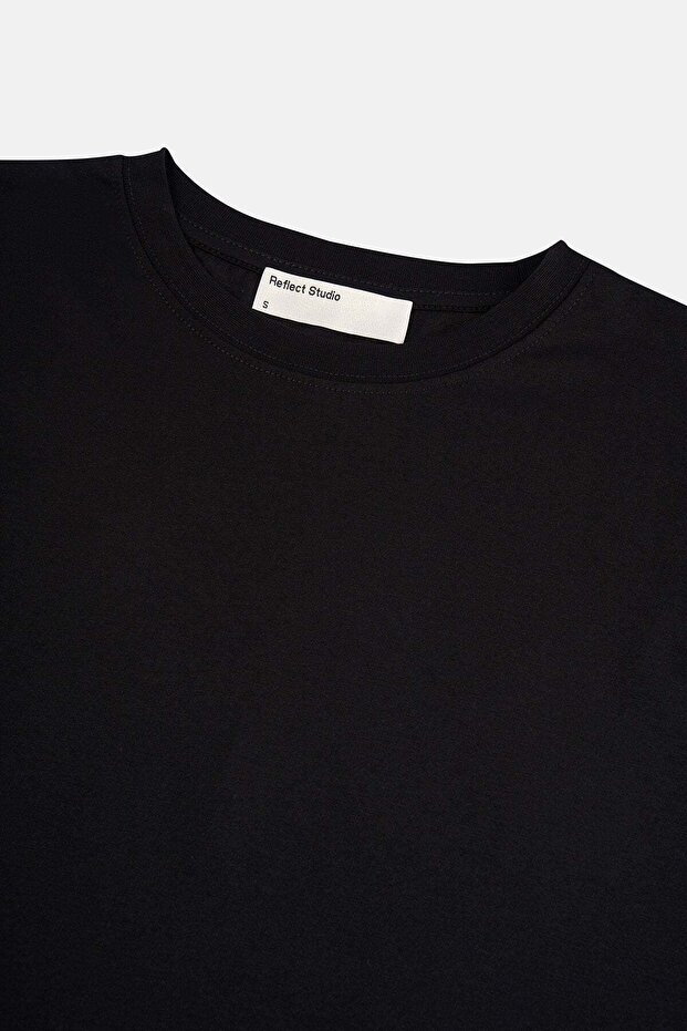 Tricou negru Basic Supreme - 2