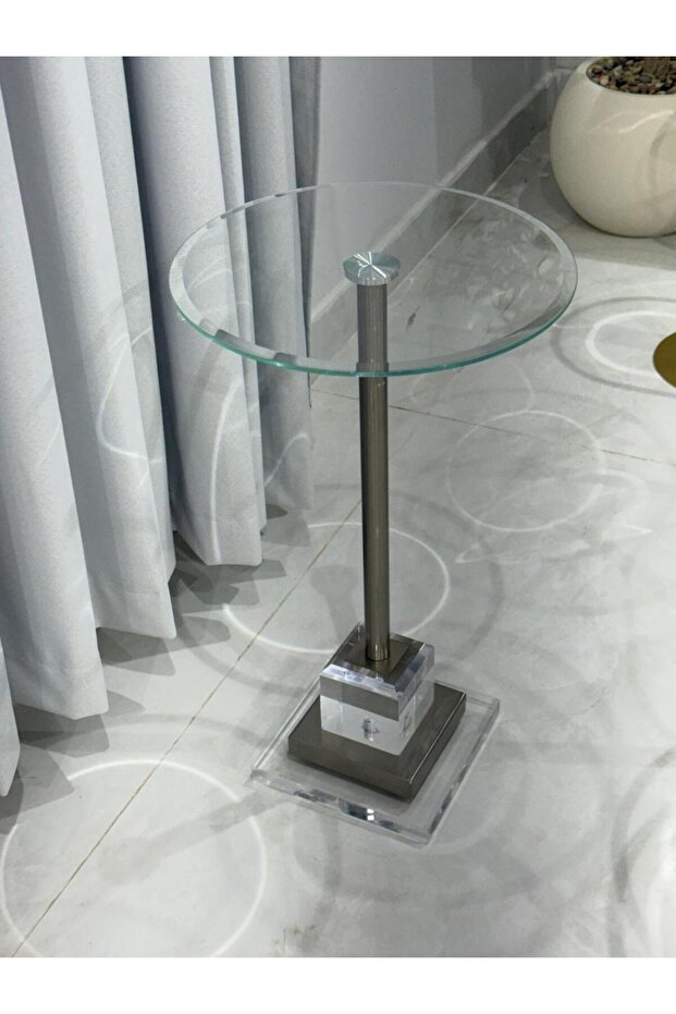 طاولة خدمة فضية مفرد - 3