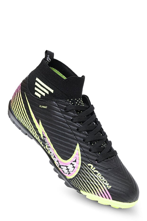 Semi-Professional Socked Grass-Artificial Surface Rubber Sole Unisex Football Shoes
