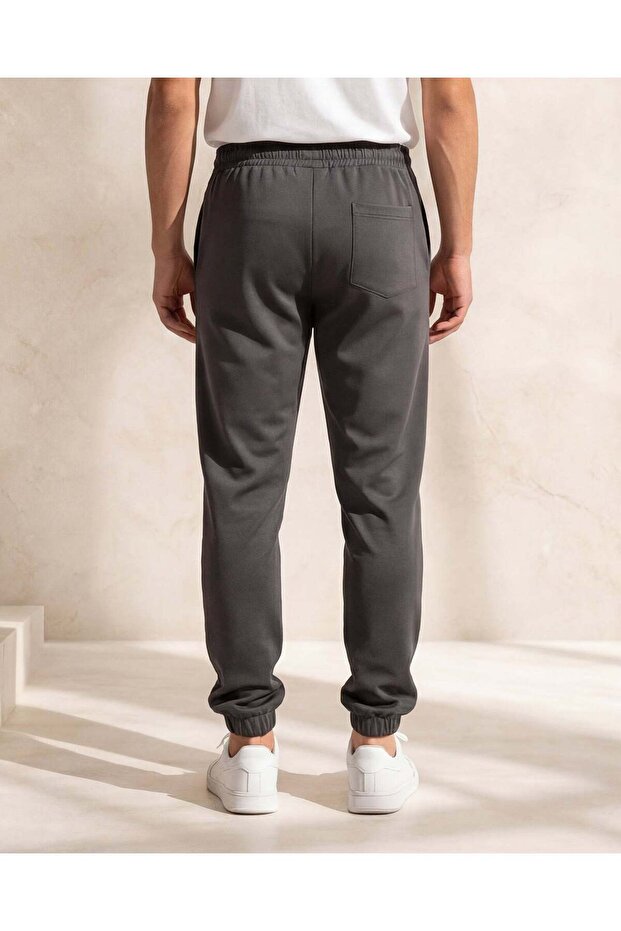 بنطال رياضي رجالي بلون الفحم - 3