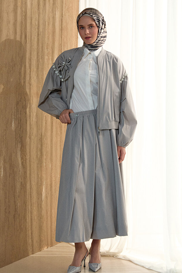 Pilikaşeli Balon Etek - 2