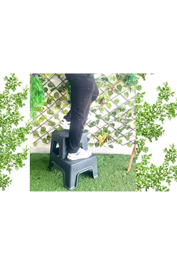 Arslan Basamaklı Tabure Antrasit - 2