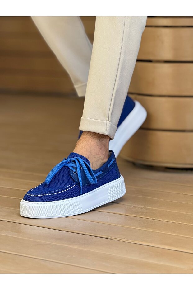 Mn2602 - Knitwear Men's Shoes Blue