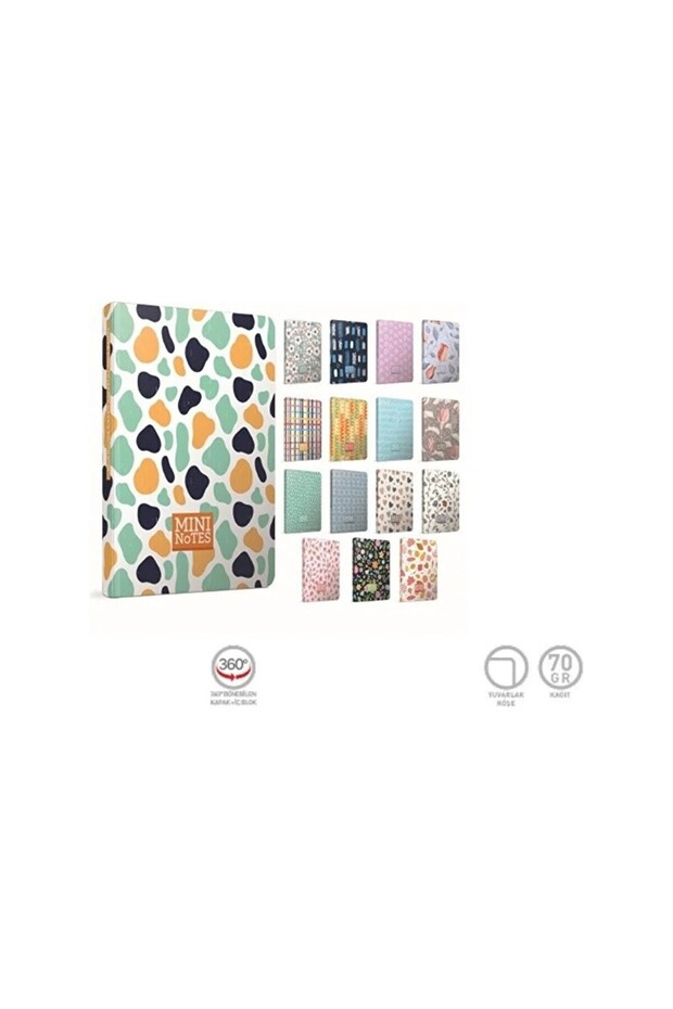 Mini Notes A7 (Mini Size) 80 Sheets Lined 1 Piece - 1