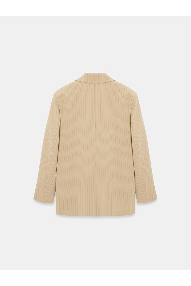 60786 Blazer Ceket-Camel - 6