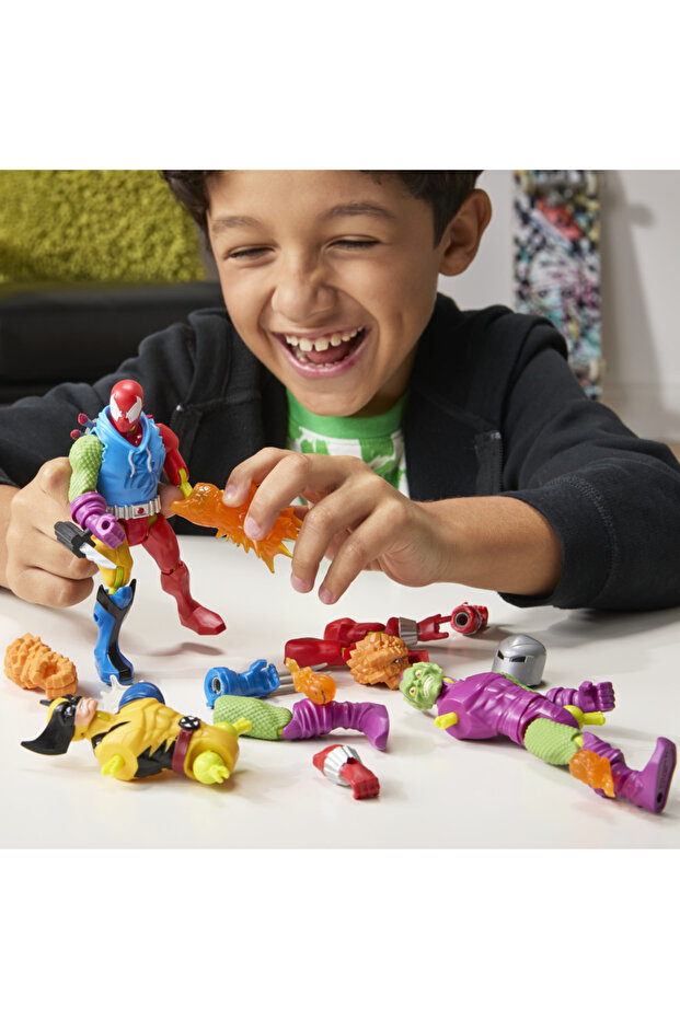 Spider-Man Mixmashers Scarlet Figür - 2