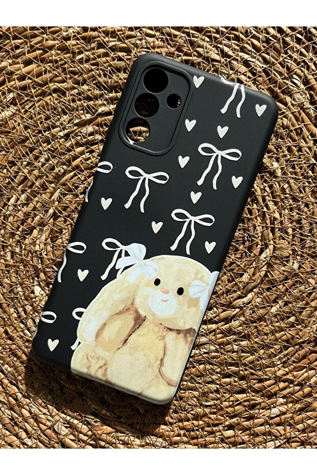 حافظة هاتف متوافقة مع Redmi 13 مصنوعة من السيليكون المخملي مع نمط إطلاق مميز لحماية الكاميرا - 2