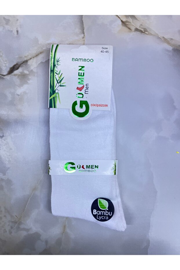 Bamboo gülmen bambu çorap - 1