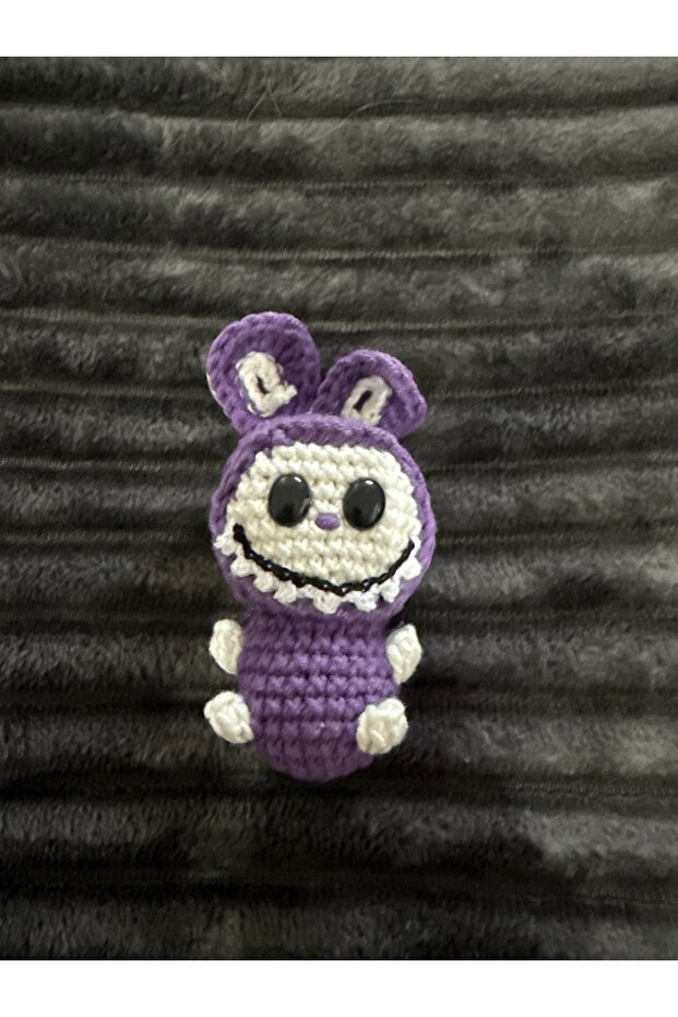 Labubu Amigurumi Keychain