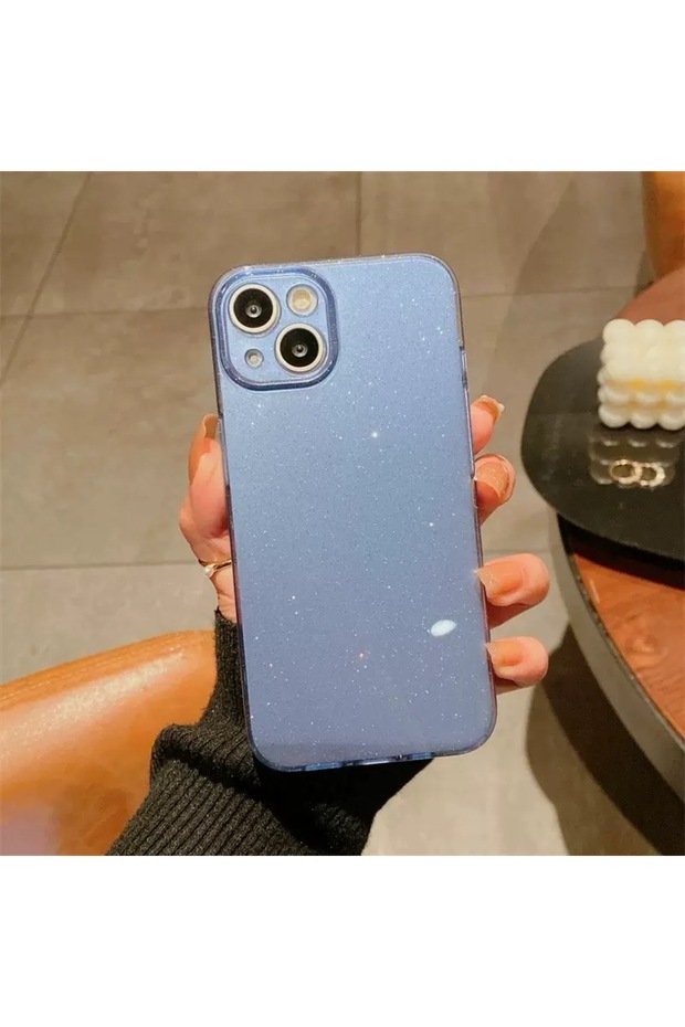 Compatible with iPhone 15 Pro (6.1 Inch) Shiny Glittery Colorful Silicone Case