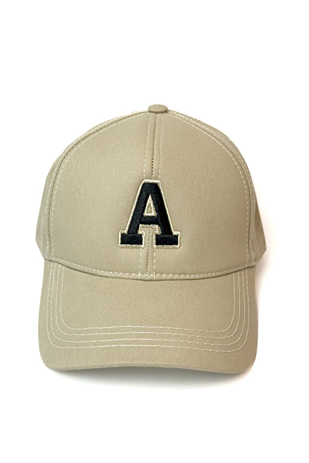 Bej A Harfli Şapka - 1