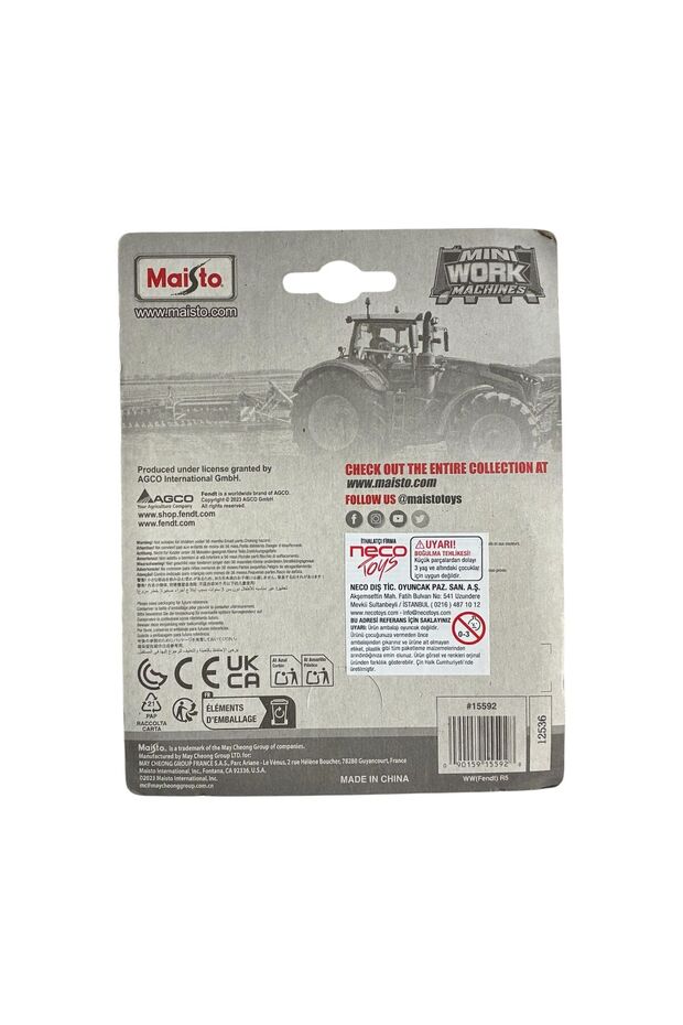 Mini Oyuncak Traktör - 2