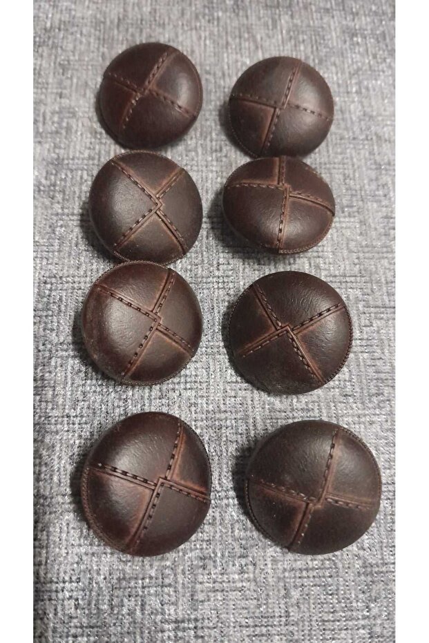 Ǝe Polyester Button 34 Size 20 mm 8 Pieces
