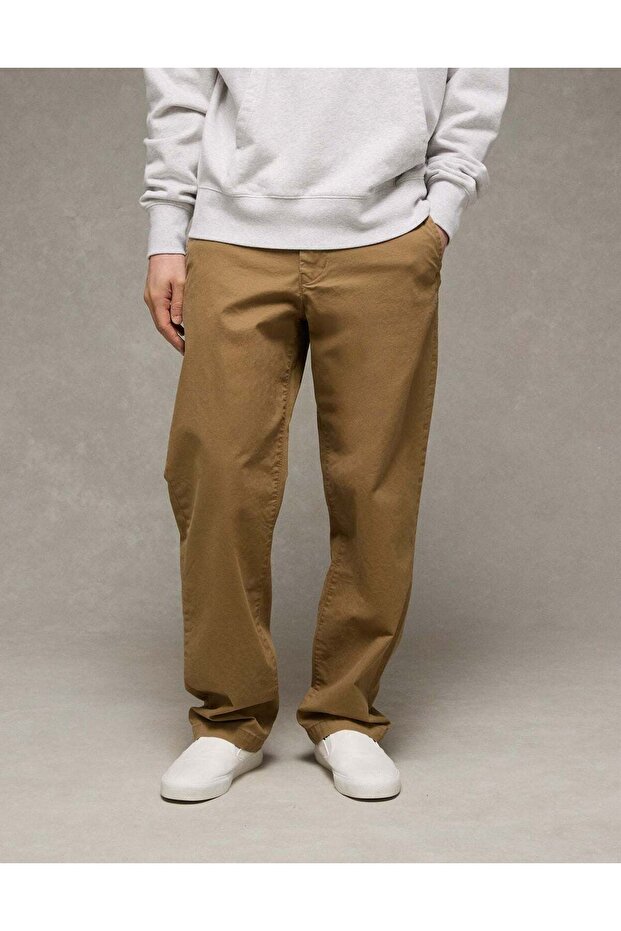 AE Flex Loose Lived-In Khaki Pant