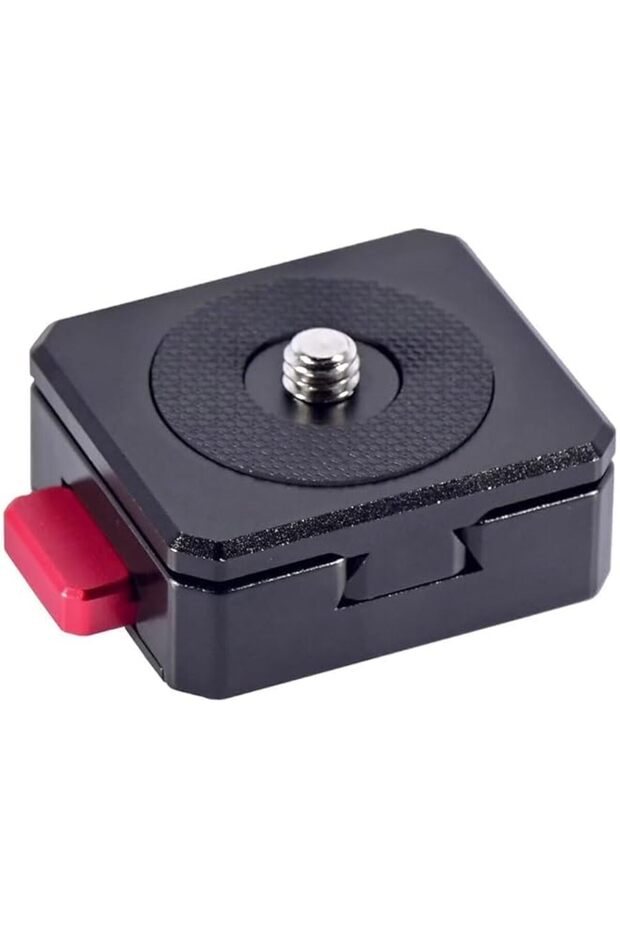Mounting Bracket Adapter for Cameras, Quick Release Plate Mount Adapter for Tripods, 1/4"-20 Thread